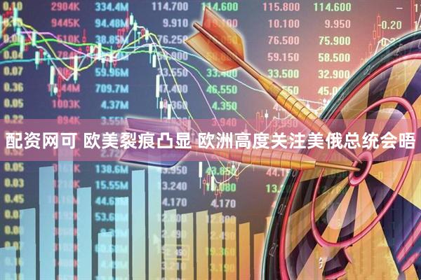 配资网可 欧美裂痕凸显 欧洲高度关注美俄总统会晤